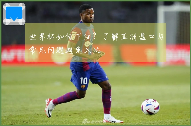 世界杯如何下注？了解亚洲盘口与常见问题避免入坑